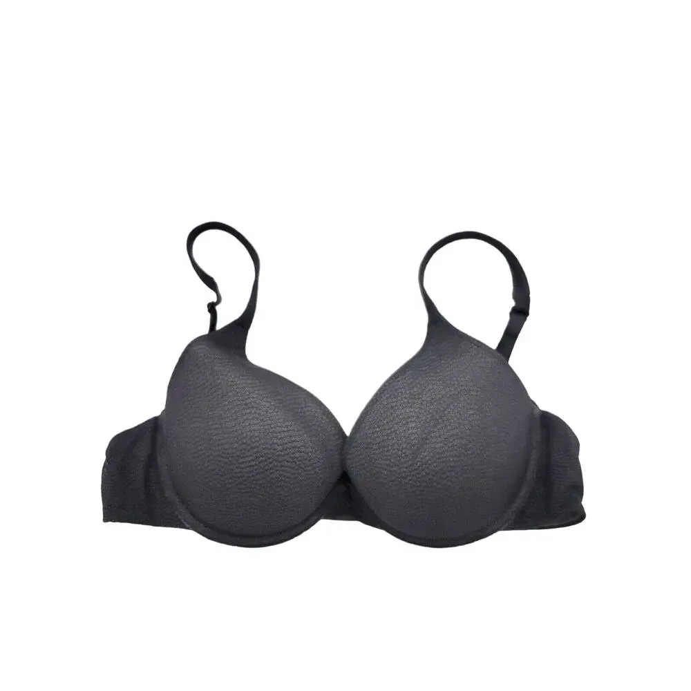 Victoria's Secret Body Gray Full Figure‎ Uplift Underwire Bra SZ 34B